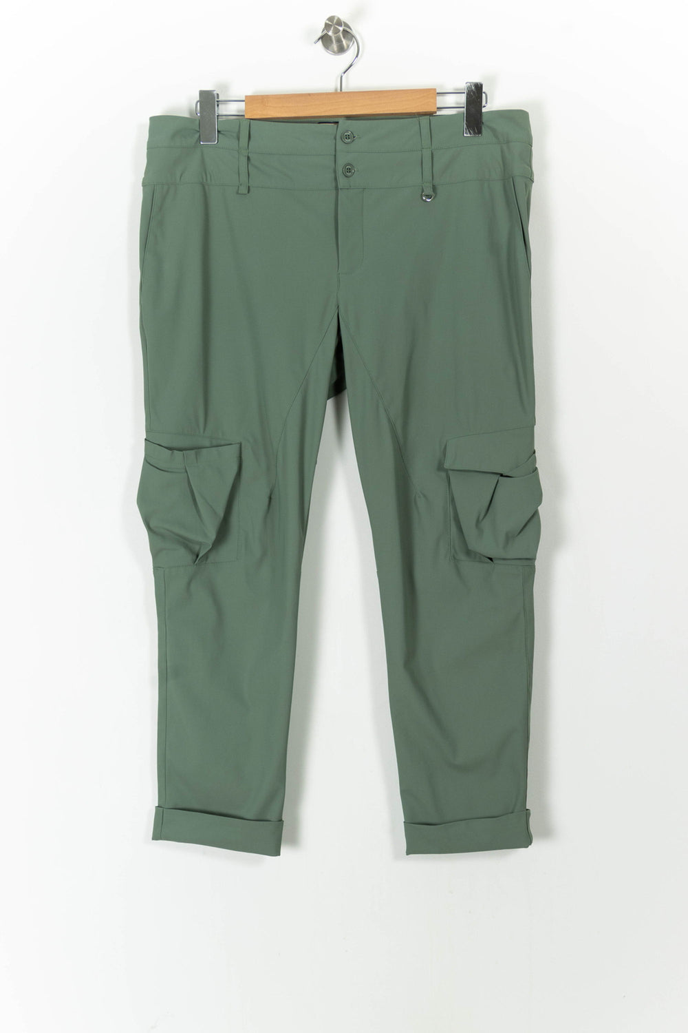 Pantalon Cargo Vert - Taille XXL/44 de la marque Indies | PARAD106828 - Vendu par Paradigme - Image 2