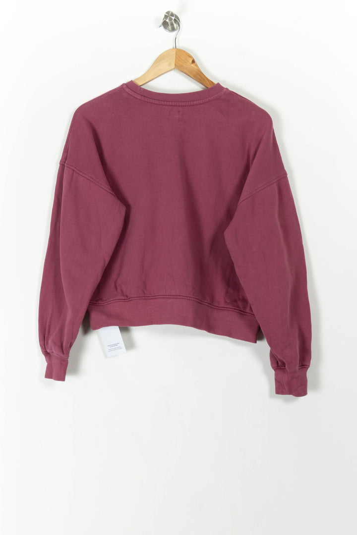Sweatshirt Rose - Taille S/36 de la marque La Redoute Collections | PARAD106836 - Vendu par Paradigme - Image 4