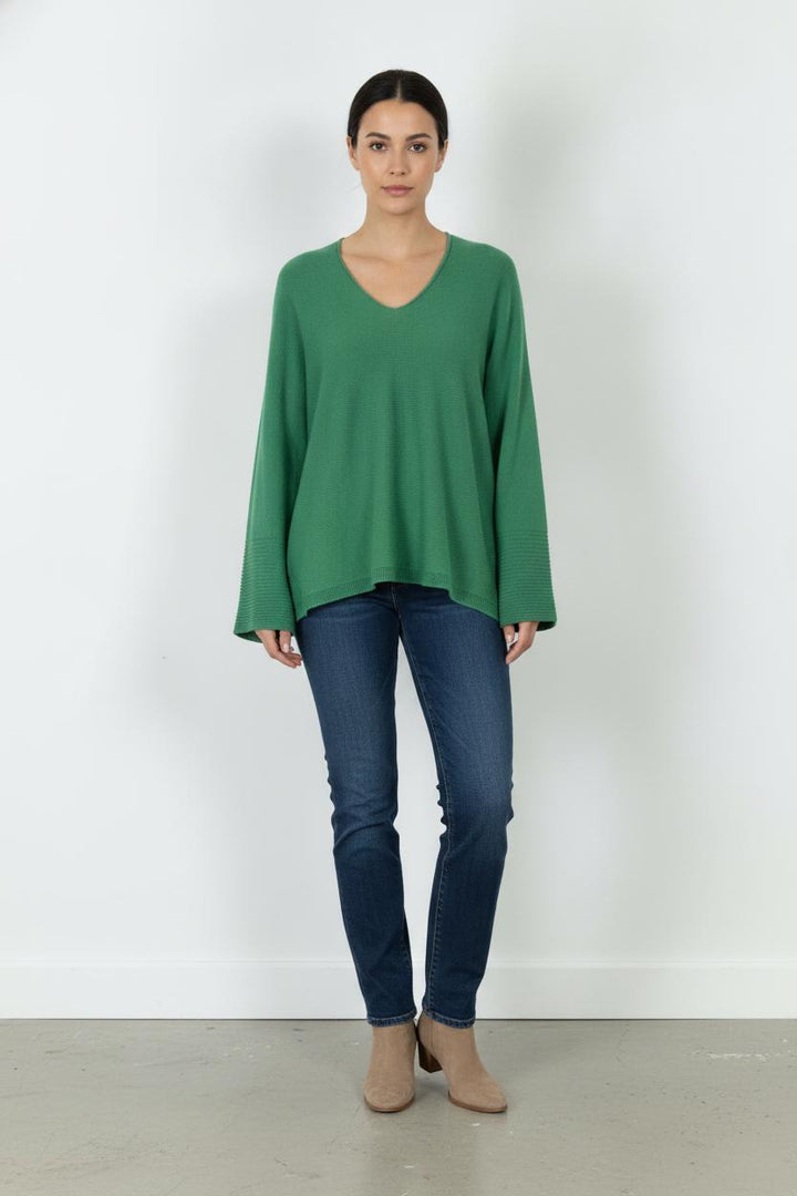 Pull Vert - Taille S/36 de la marque La Fée Maraboutée | PARAD106838 - Vendu par Paradigme - Image 1