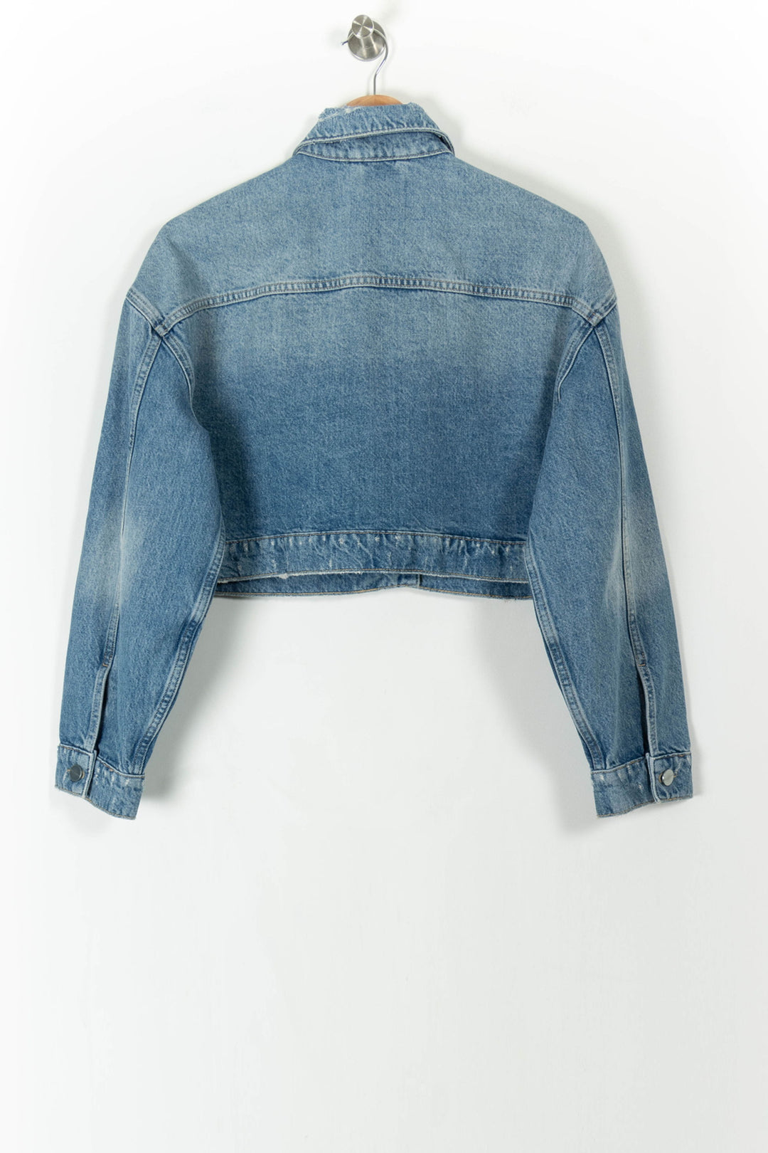 Veste en Jean Bleue - Taille XS/34 de la marque All Saints | PARAD106842 - Vendu par Paradigme - Image 4