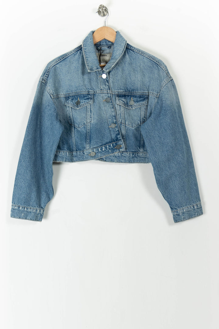 Veste en Jean Bleue - Taille XS/34 de la marque All Saints | PARAD106842 - Vendu par Paradigme - Image 2