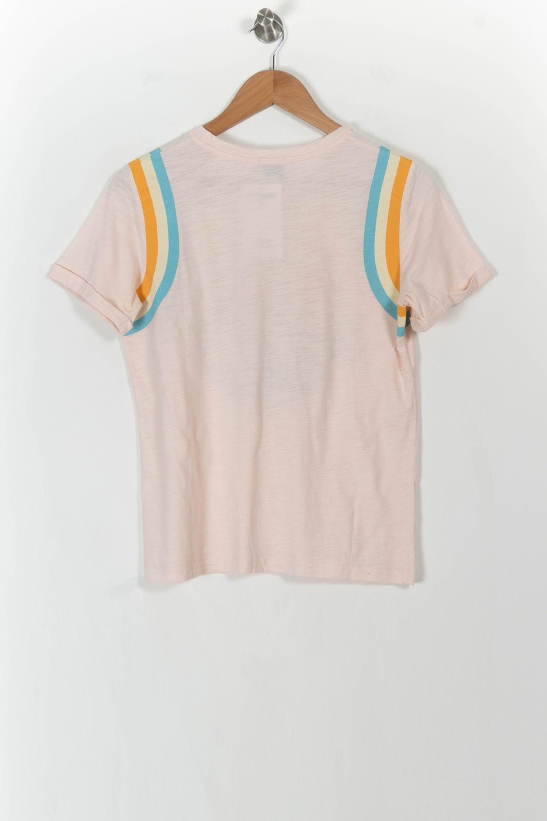 Tee-shirt Rose et Bleu - Taille M/38 de la marque Wild | PARAD106848 - Vendu par Paradigme - Image 4