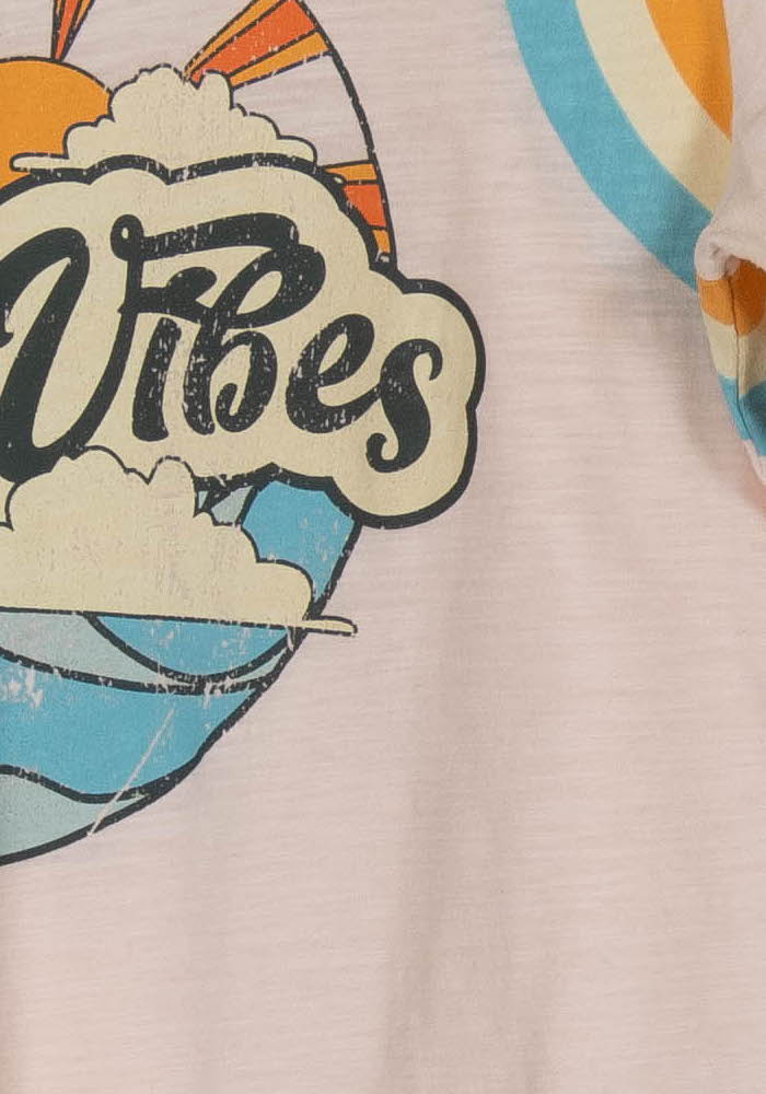 Tee-shirt Rose et Bleu - Taille M/38 de la marque Wild | PARAD106848 - Vendu par Paradigme - Image 3