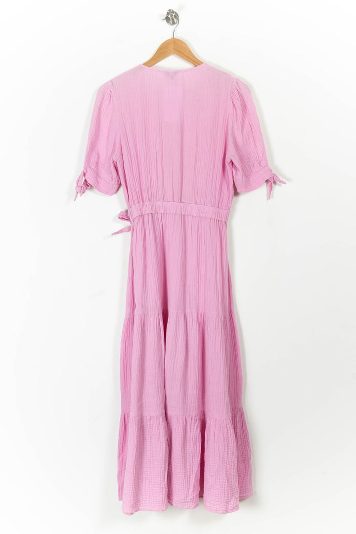 Robe Longue Rose - Taille S/36 de la marque FRNCH | PARAD106849 - Vendu par Paradigme - Image 4