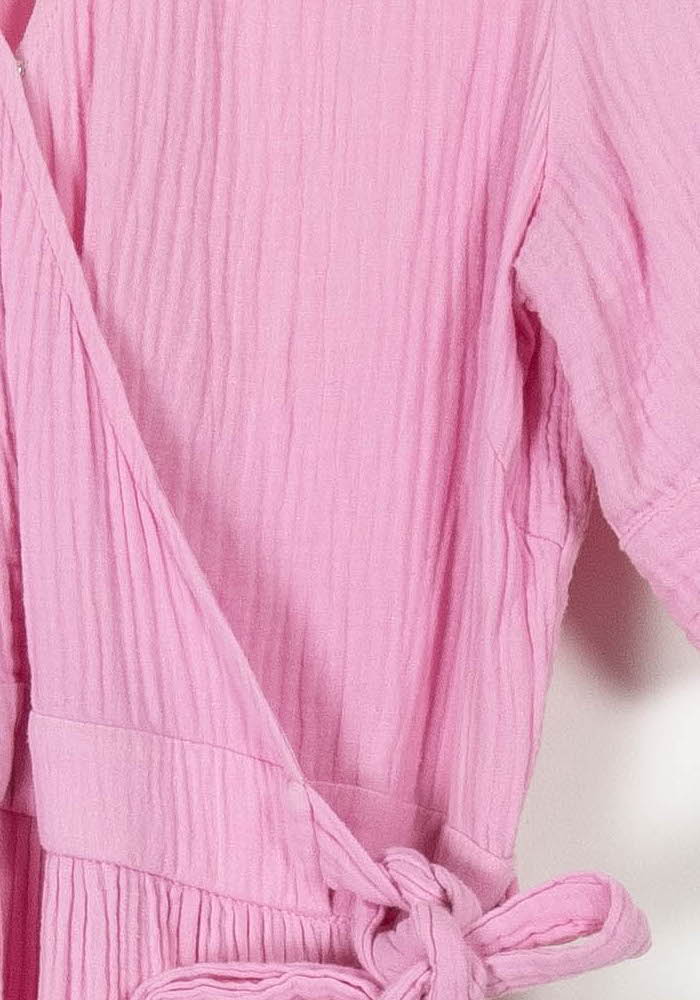 Robe Longue Rose - Taille S/36 de la marque FRNCH | PARAD106849 - Vendu par Paradigme - Image 3