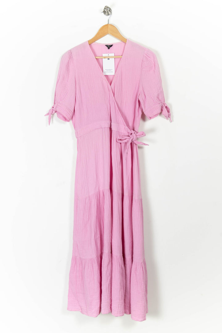Robe Longue Rose - Taille S/36 de la marque FRNCH | PARAD106849 - Vendu par Paradigme - Image 2