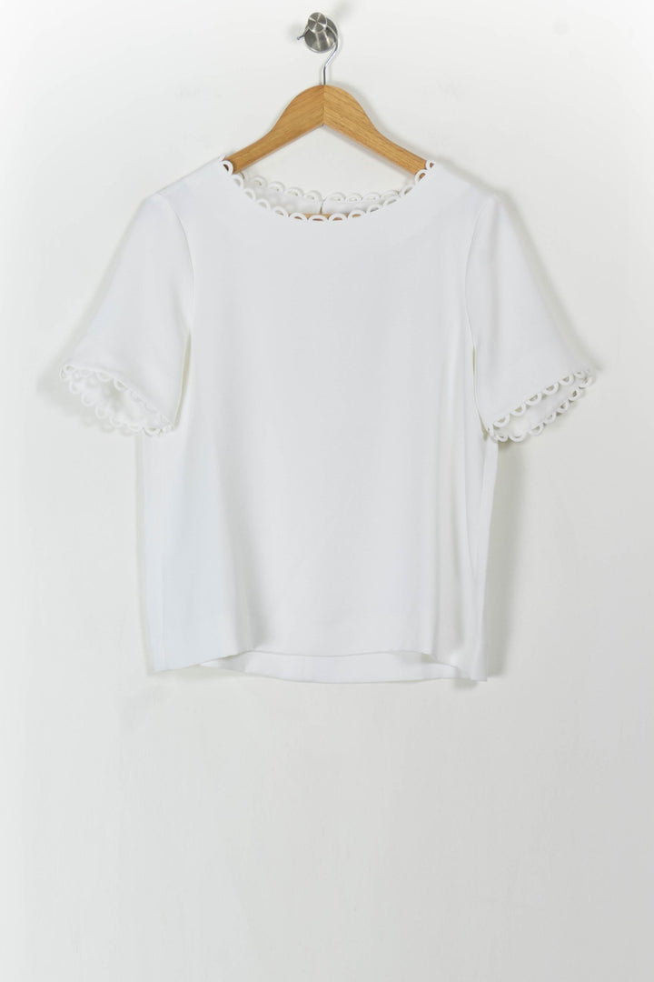 Blouse Blanche - Taille L/40 de la marque Gerard Darel | PARAD106855 - Vendu par Paradigme - Image 2