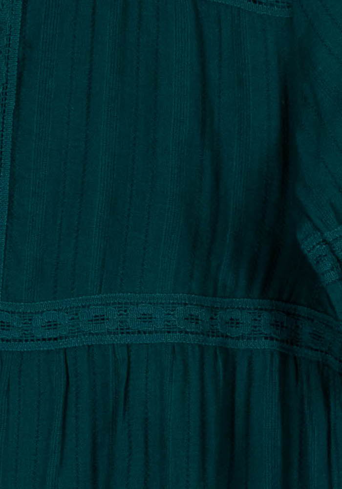 Robe Midi Verte - Taille L/40 de la marque Maison 123 | PARAD106856 - Vendu par Paradigme - Image 3