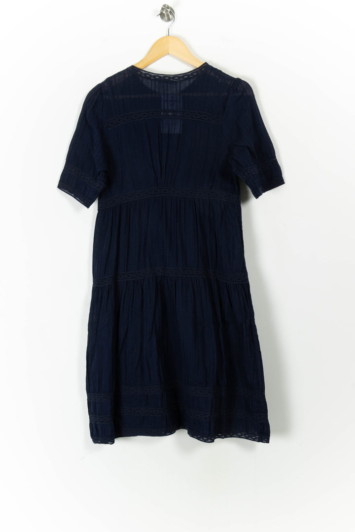 Robe Midi Bleue - Taille L/40 de la marque Maison 123 | PARAD106857 - Vendu par Paradigme - Image 4