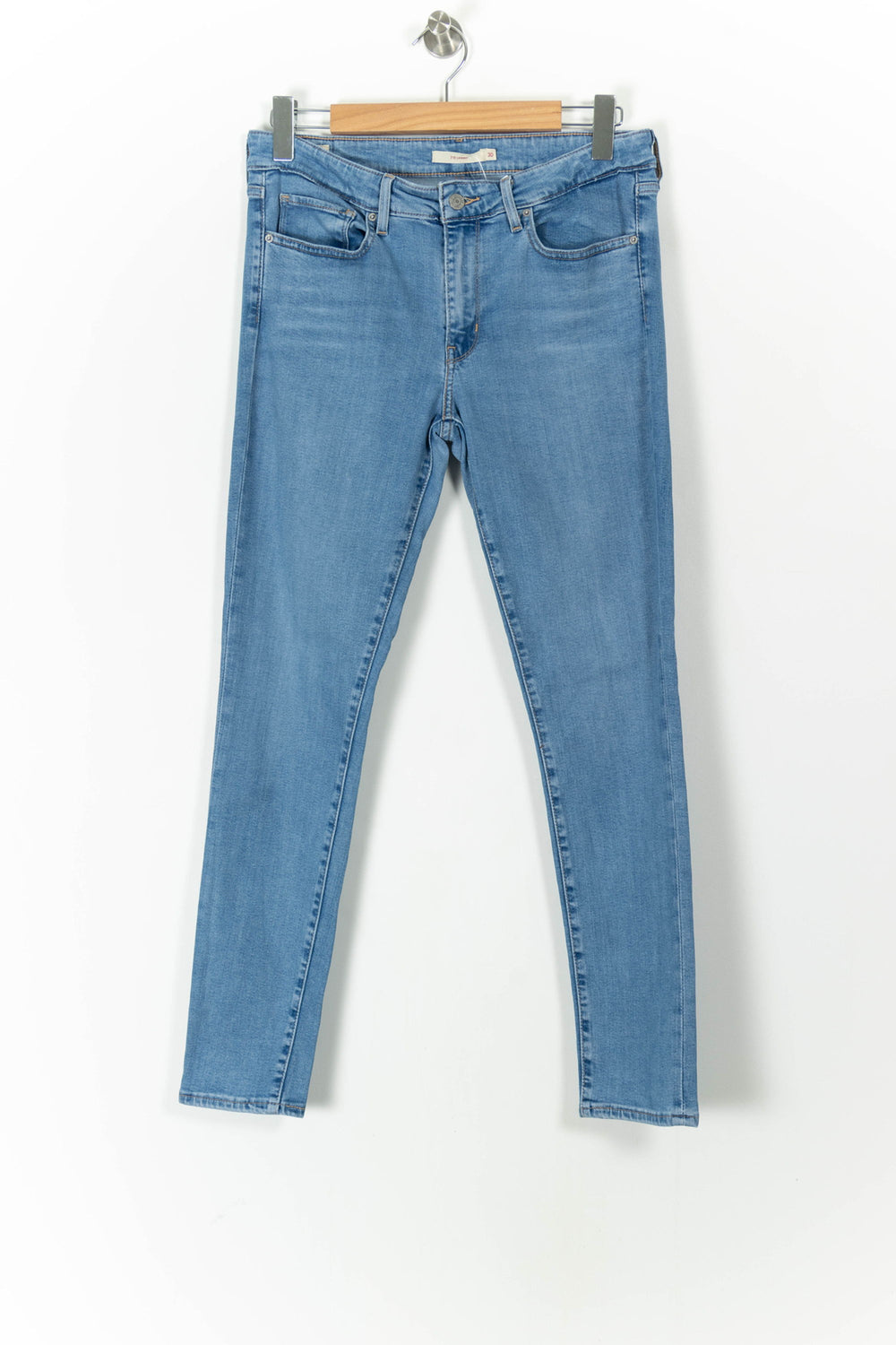 Jean Skinny Bleu - Taille L/40 de la marque Levi's | PARAD106860 - Vendu par Paradigme - Image 2