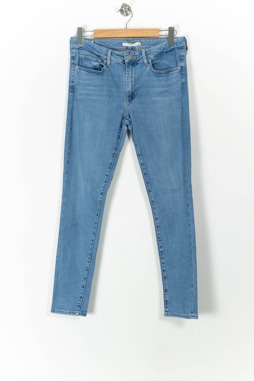 Jean Skinny Bleu - Taille L/40 de la marque Levi's | PARAD106860 - Vendu par Paradigme - Image 2