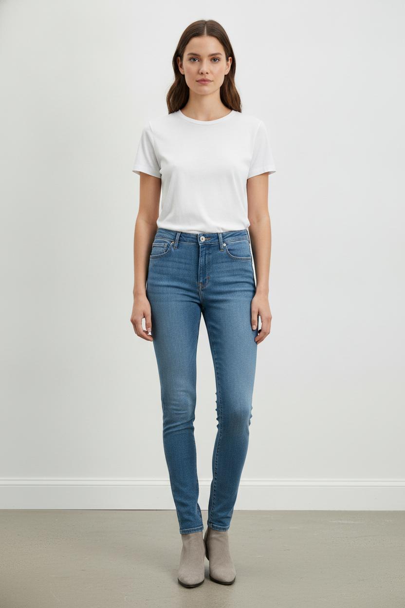 Jean Skinny Bleu - Taille XL/42 de la marque Levi's | PARAD106861 - Vendu par Paradigme - Image 1