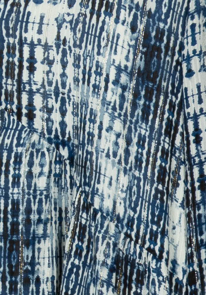 Robe Midi Bleu et Blanc - Taille M/38 de la marque Maison 123 | PARAD106863 - Vendu par Paradigme - Image 3