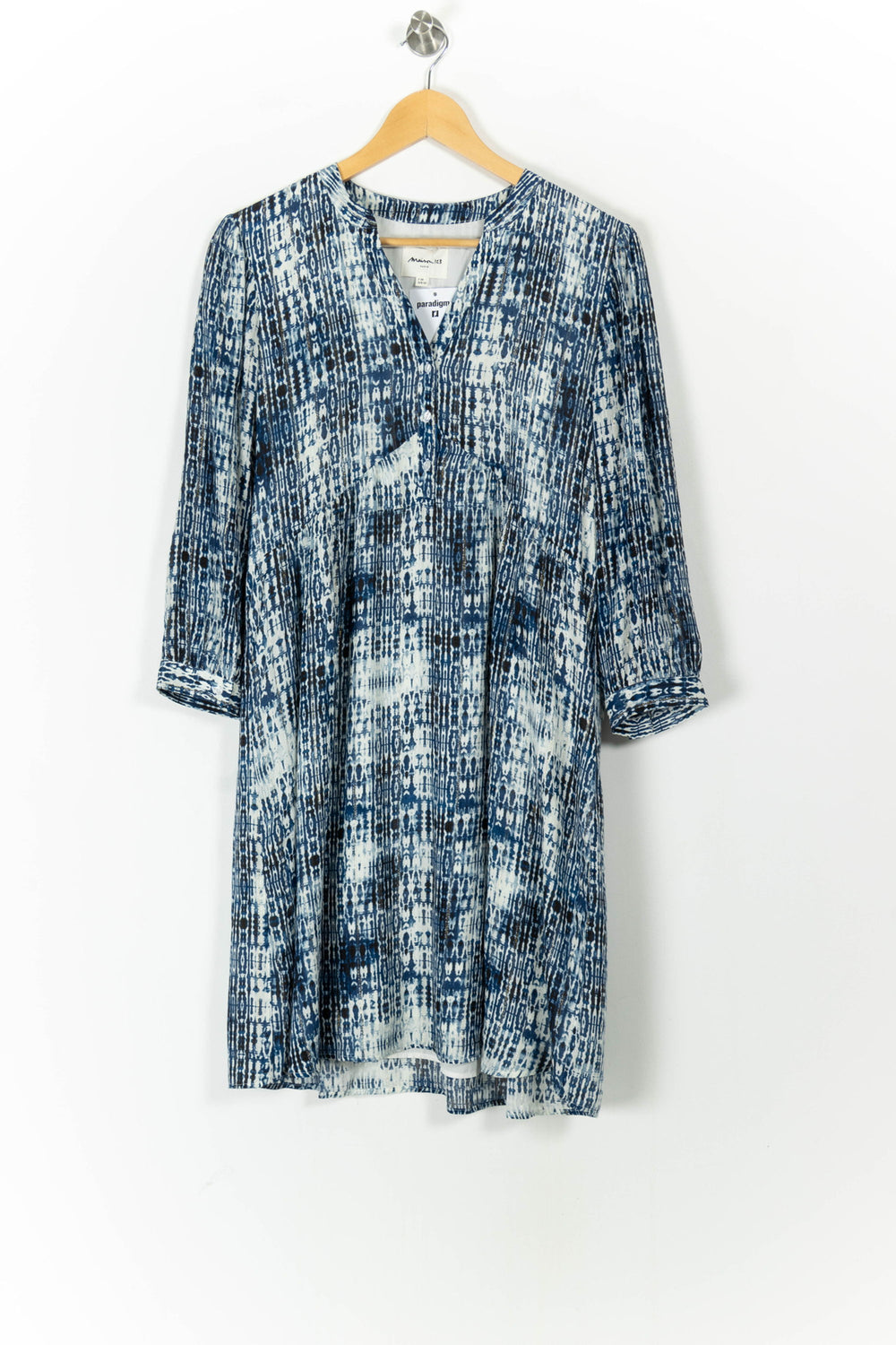 Robe Midi Bleu et Blanc - Taille M/38 de la marque Maison 123 | PARAD106863 - Vendu par Paradigme - Image 2