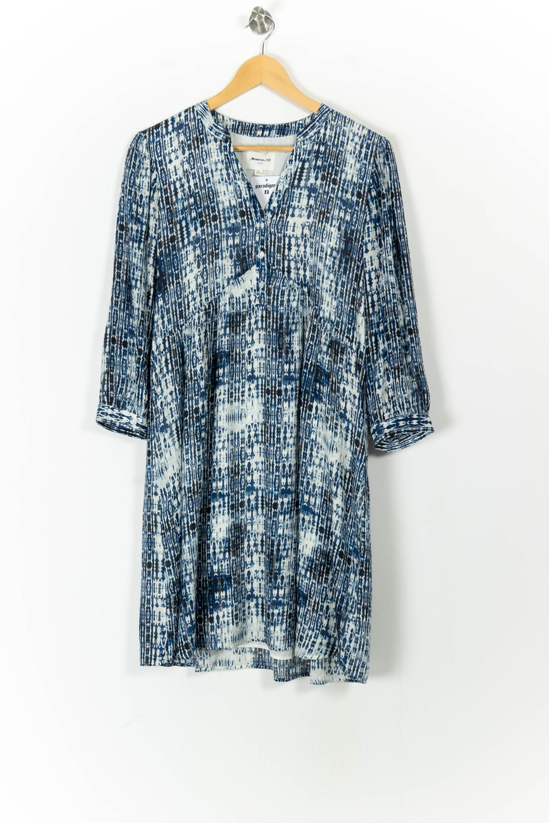 Robe Midi Bleu et Blanc - Taille M/38 de la marque Maison 123 | PARAD106863 - Vendu par Paradigme - Image 2