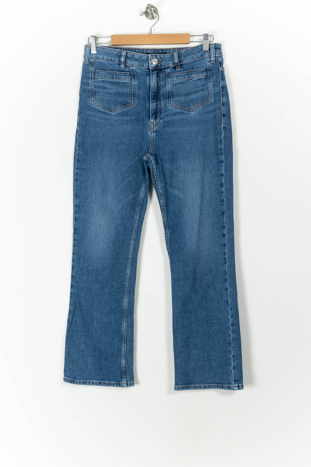Jean Droit Bleu - Taille XL/42 de la marque Maje | PARAD106864 - Vendu par Paradigme - Image 2