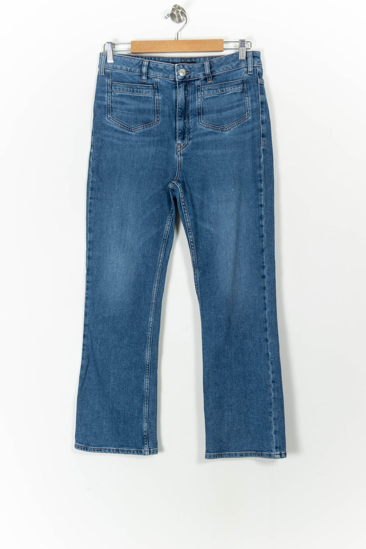 Jean Droit Bleu - Taille XL/42 de la marque Maje | PARAD106864 - Vendu par Paradigme - Image 2