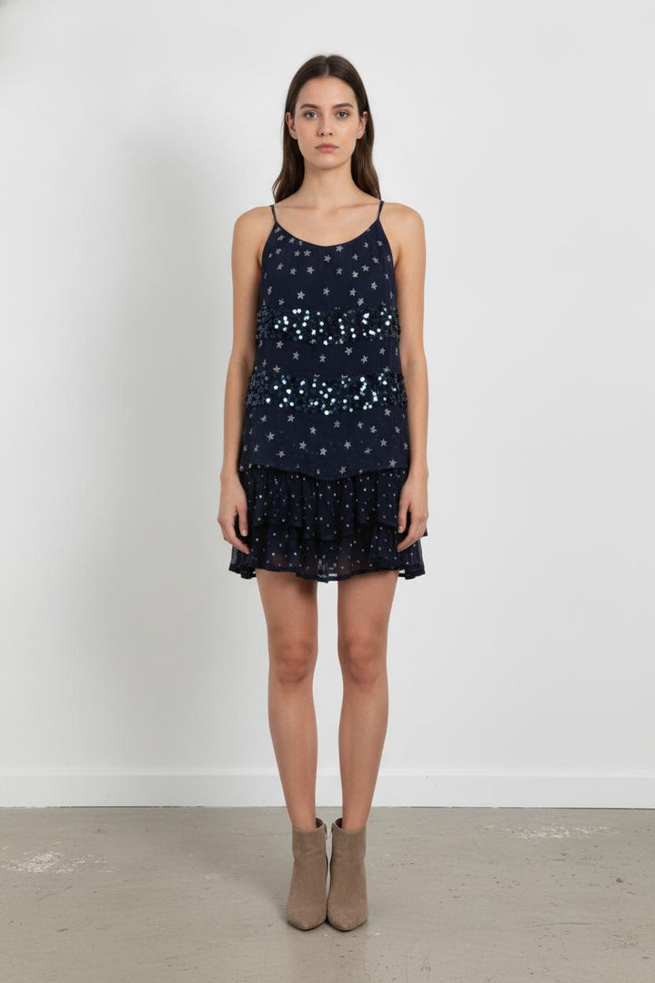 Robe Courte Bleue - Taille M/38 de la marque Derhy | PARAD106876 - Vendu par Paradigme - Image 1