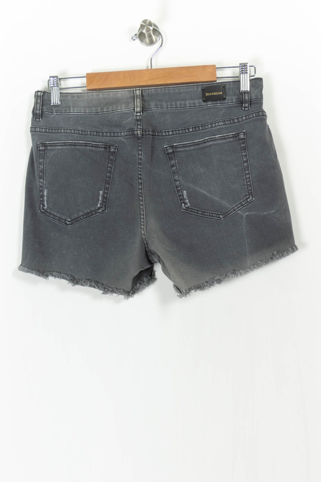 Short en Jean Gris - Taille XL/42 de la marque Bérénice | PARAD106877 - Vendu par Paradigme - Image 4