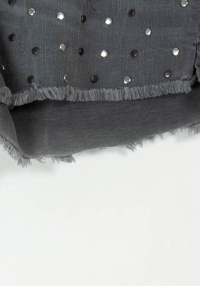 Short en Jean Gris - Taille XL/42 de la marque Bérénice | PARAD106877 - Vendu par Paradigme - Image 3