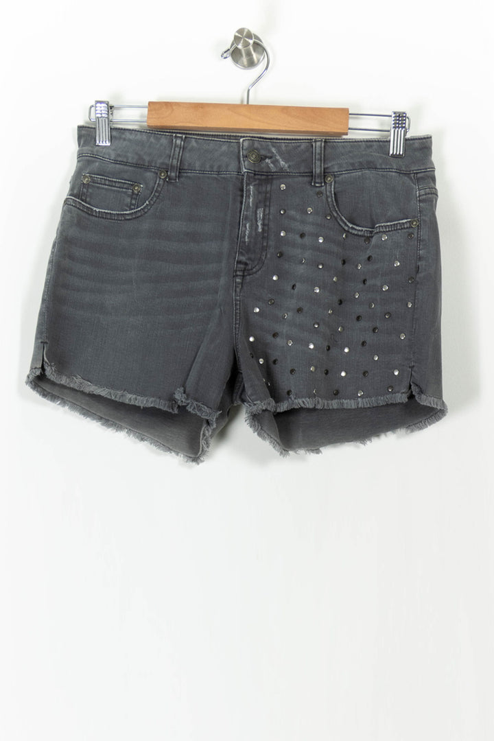 Short en Jean Gris - Taille XL/42 de la marque Bérénice | PARAD106877 - Vendu par Paradigme - Image 2