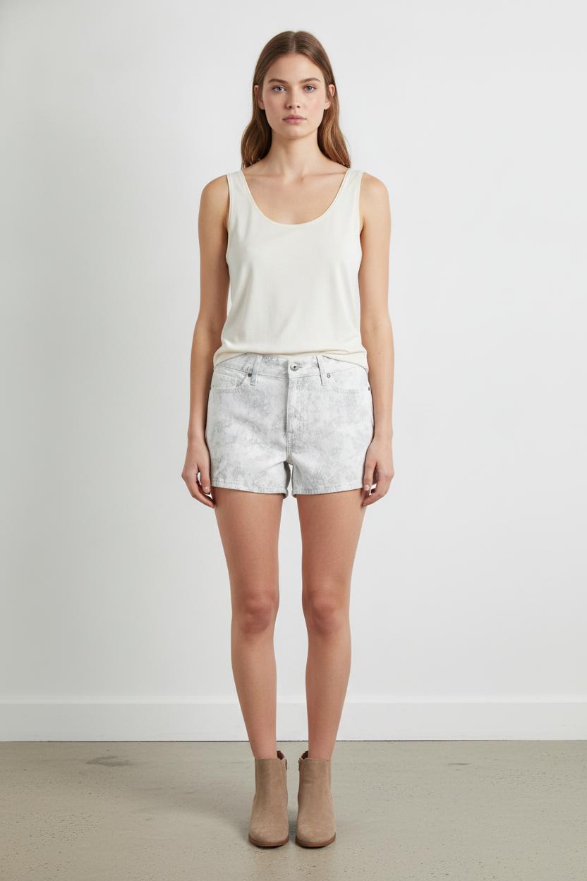 Short en Jean Gris - Taille L/40 de la marque Bérénice | PARAD106881 - Vendu par Paradigme - Image 1
