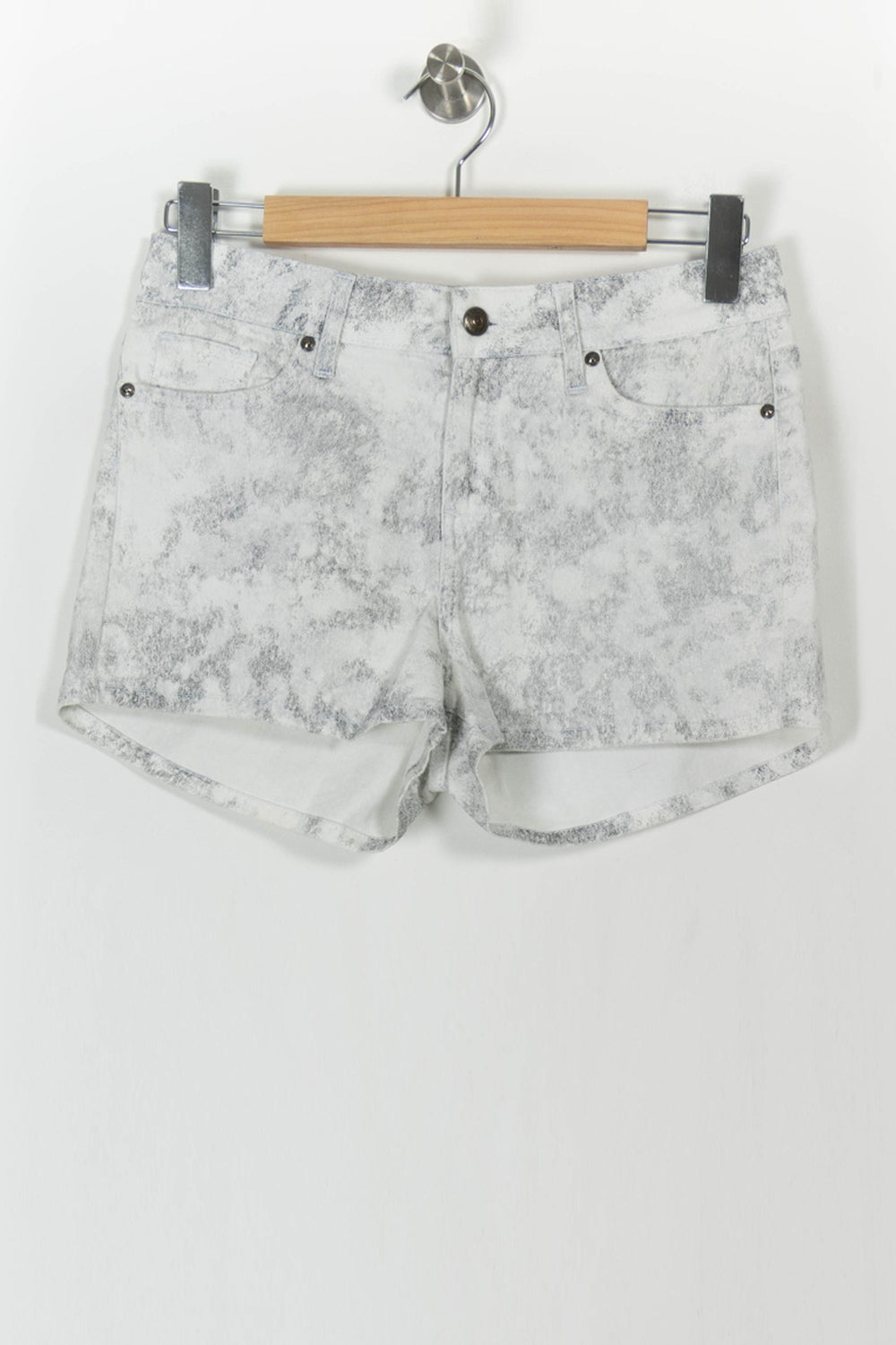 Short en Jean Gris - Taille L/40 de la marque Bérénice | PARAD106881 - Vendu par Paradigme - Image 2