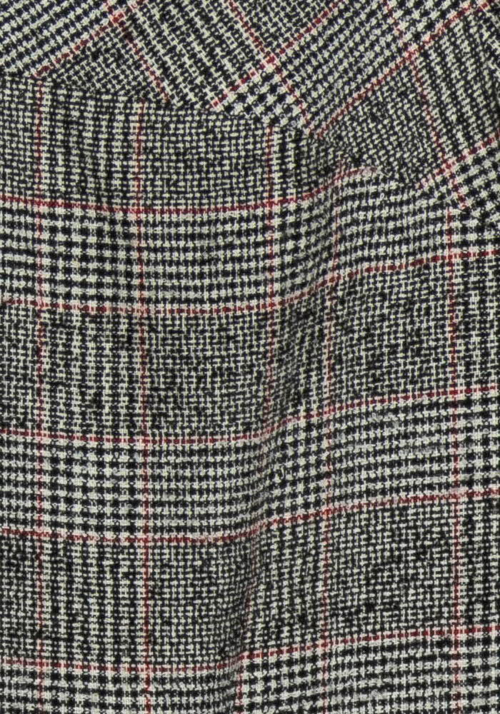 Robe Courte Grise et Rouge - Taille XXL/44 de la marque Caroll | PARAD106883 - Vendu par Paradigme - Image 3