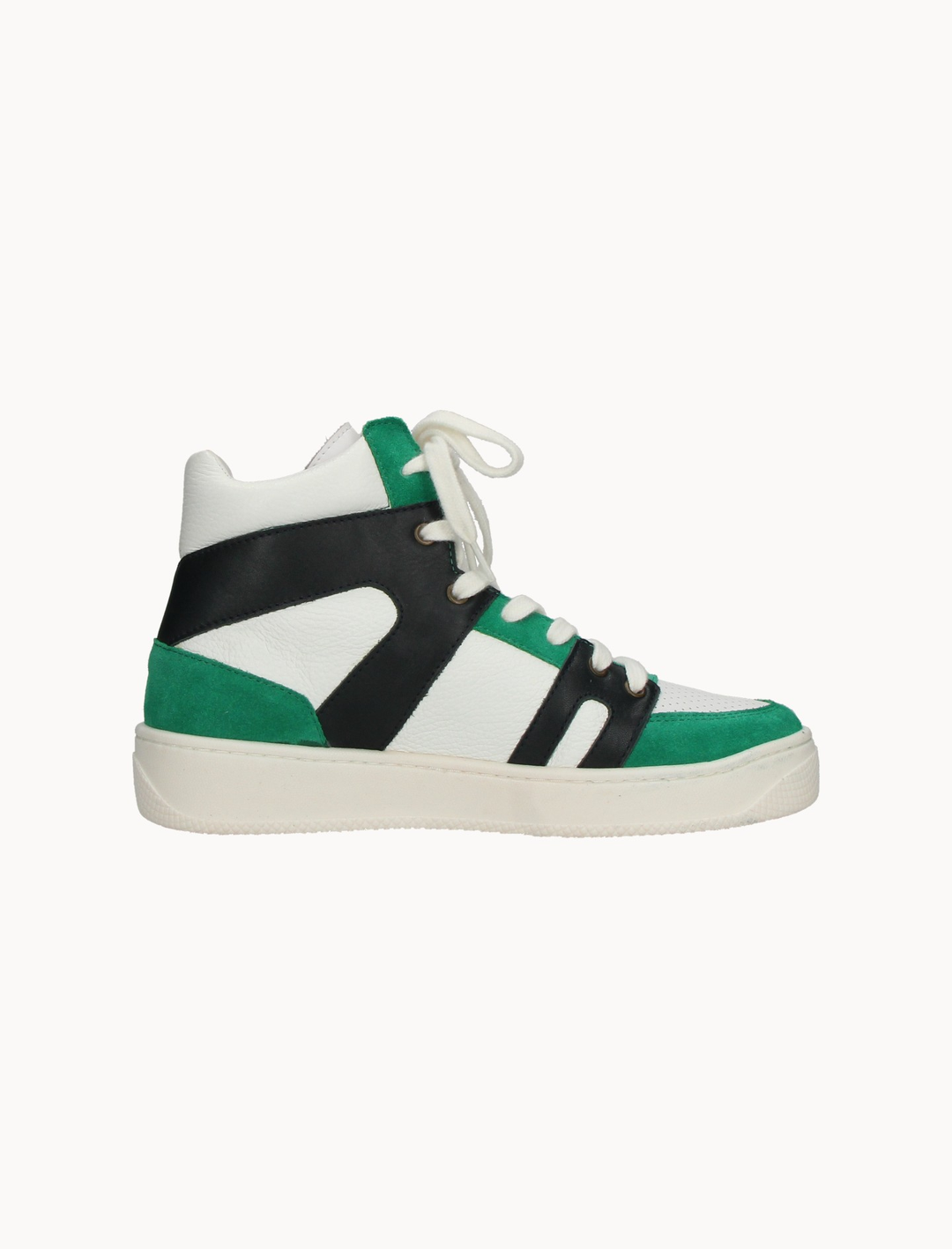 Sneakers Blancs Vert et Noir - Taille S/36 de la marque Jules & Jenn | PARAD106892 - Vendu par Paradigme - Image 1