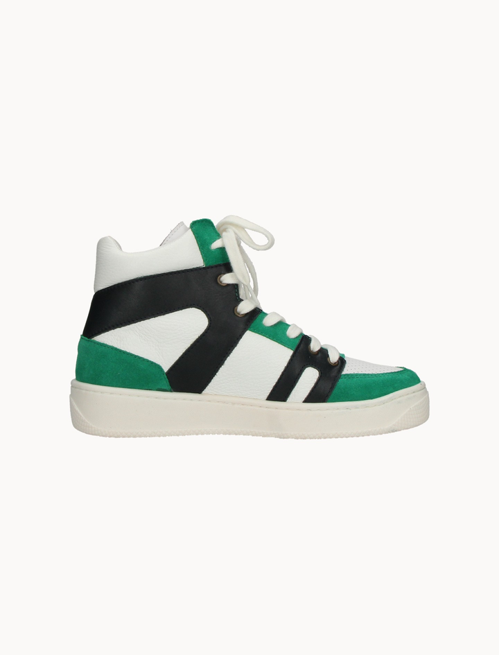 Sneakers Blancs Vert et Noir - Taille S/36 de la marque Jules & Jenn | PARAD106892 - Vendu par Paradigme - Image 1
