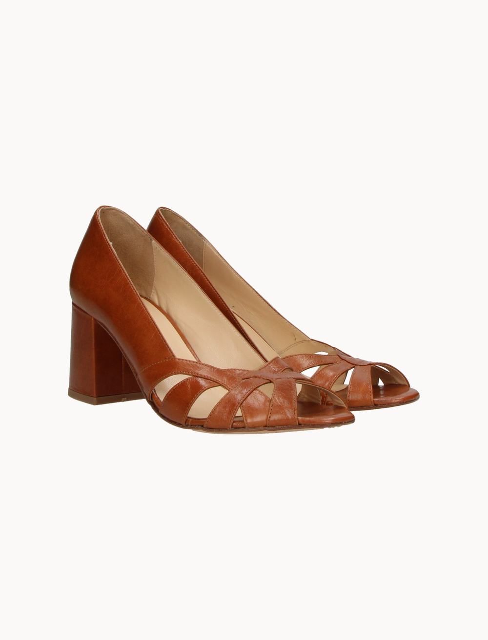 Escarpins Marron - Taille S/36 de la marque Jules & Jenn | PARAD106895 - Vendu par Paradigme - Image 2