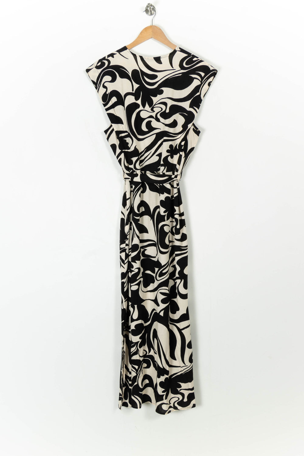 Robe Longue Noire et Blanche - Taille XXL/44 de la marque La Fée Maraboutée | PARAD106904 - Vendu par Paradigme - Image 2