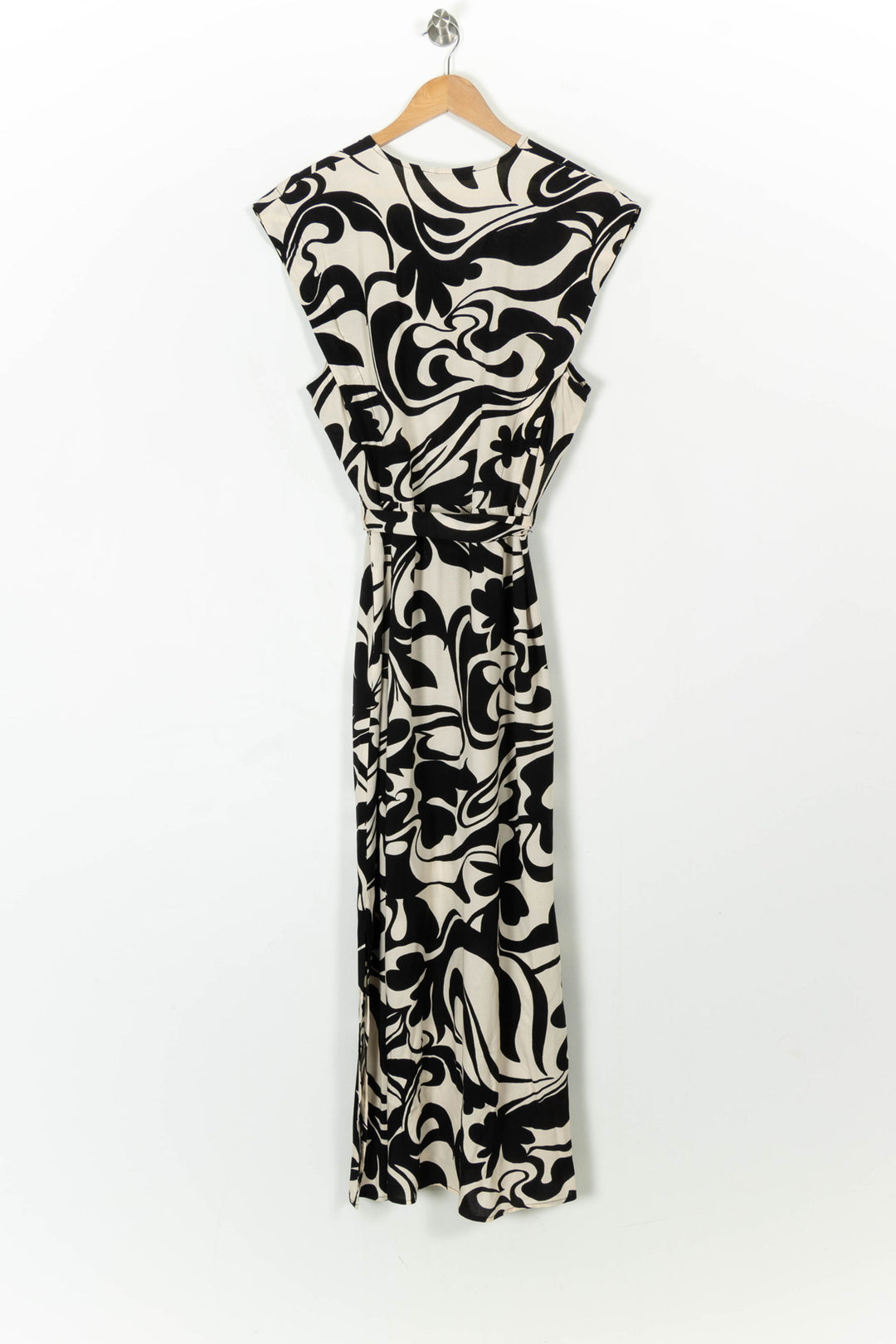 Robe Longue Noire et Blanche - Taille XXL/44 de la marque La Fée Maraboutée | PARAD106904 - Vendu par Paradigme - Image 2