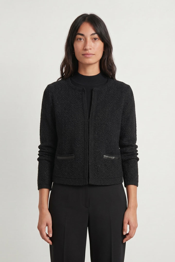 Gilet Noir - Taille M/38 de la marque Comptoir des Cotonniers | PARAD106905 - Vendu par Paradigme - Image 1