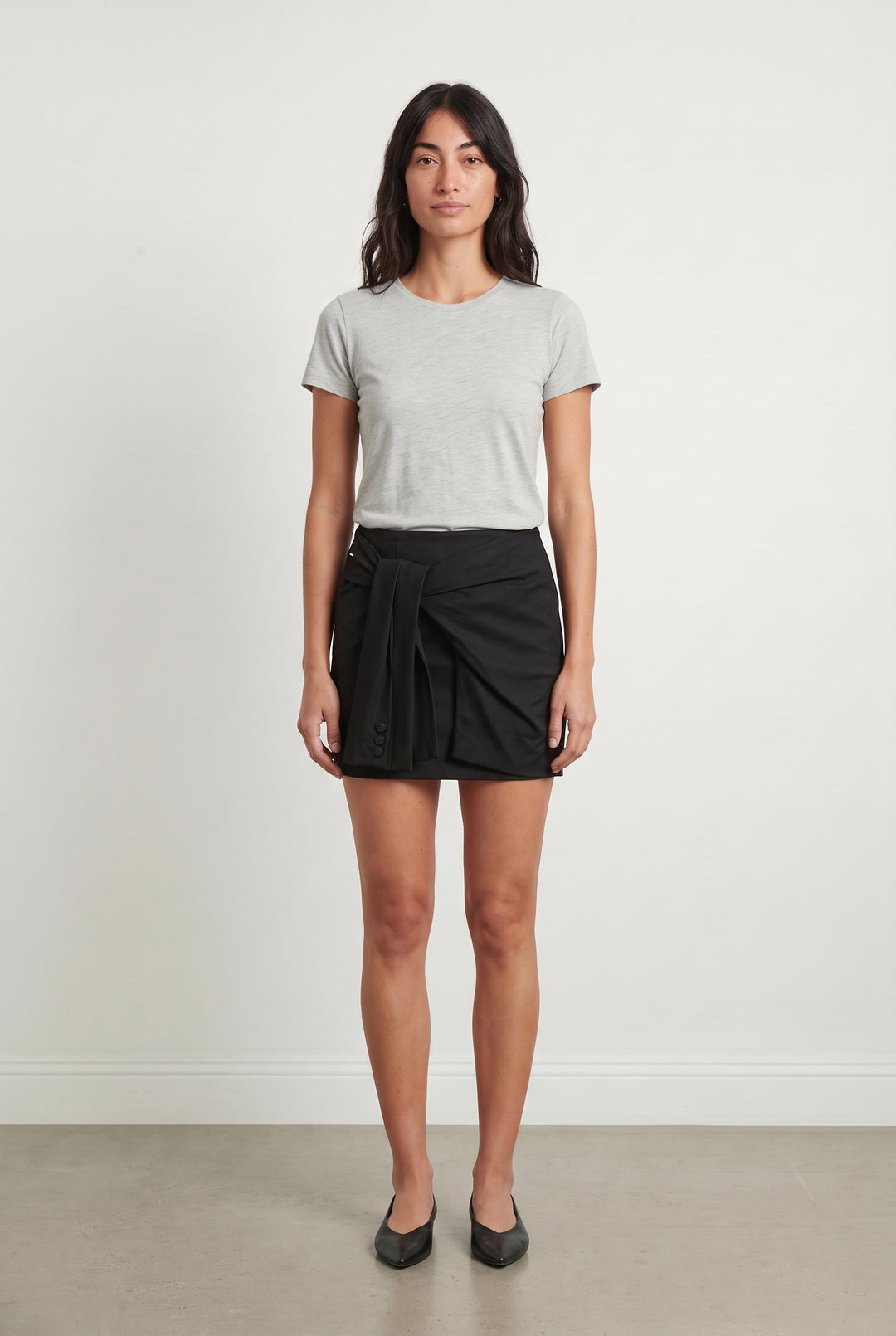 Jupe Courte Noire - Taille M/38 de la marque IKKS | PARAD106906 - Vendu par Paradigme - Image 1