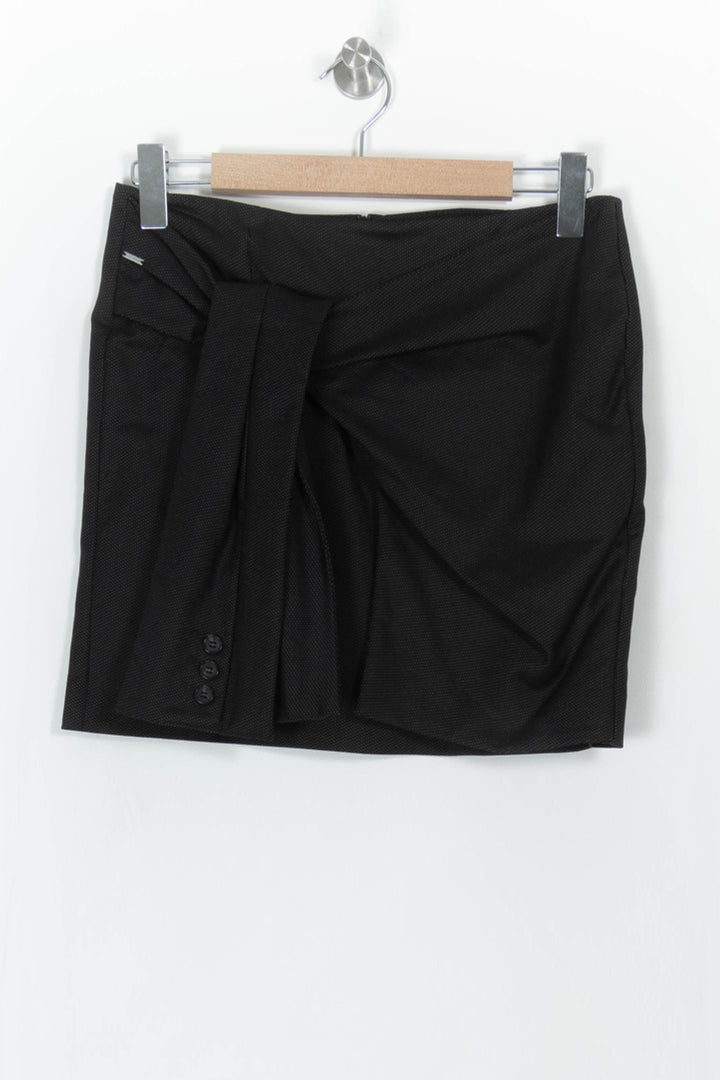 Jupe Courte Noire - Taille M/38 de la marque IKKS | PARAD106906 - Vendu par Paradigme - Image 2
