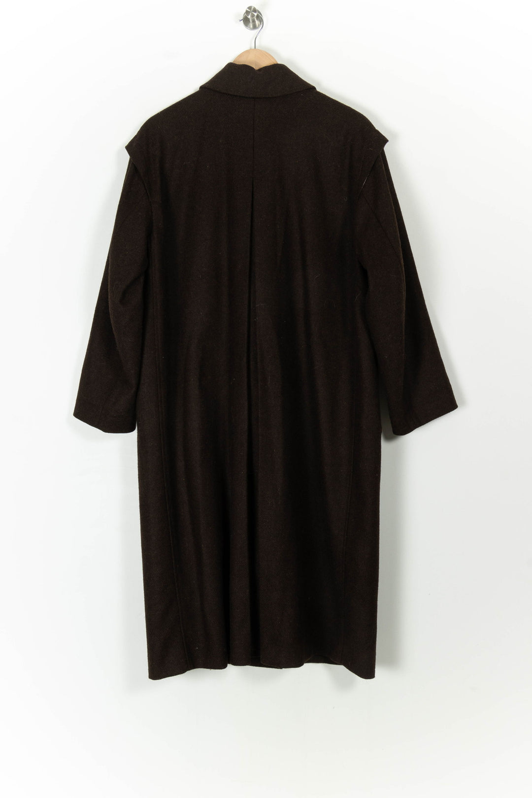 Manteau Marron - Taille M/38 de la marque Agnès b. | PARAD106910 - Vendu par Paradigme - Image 4