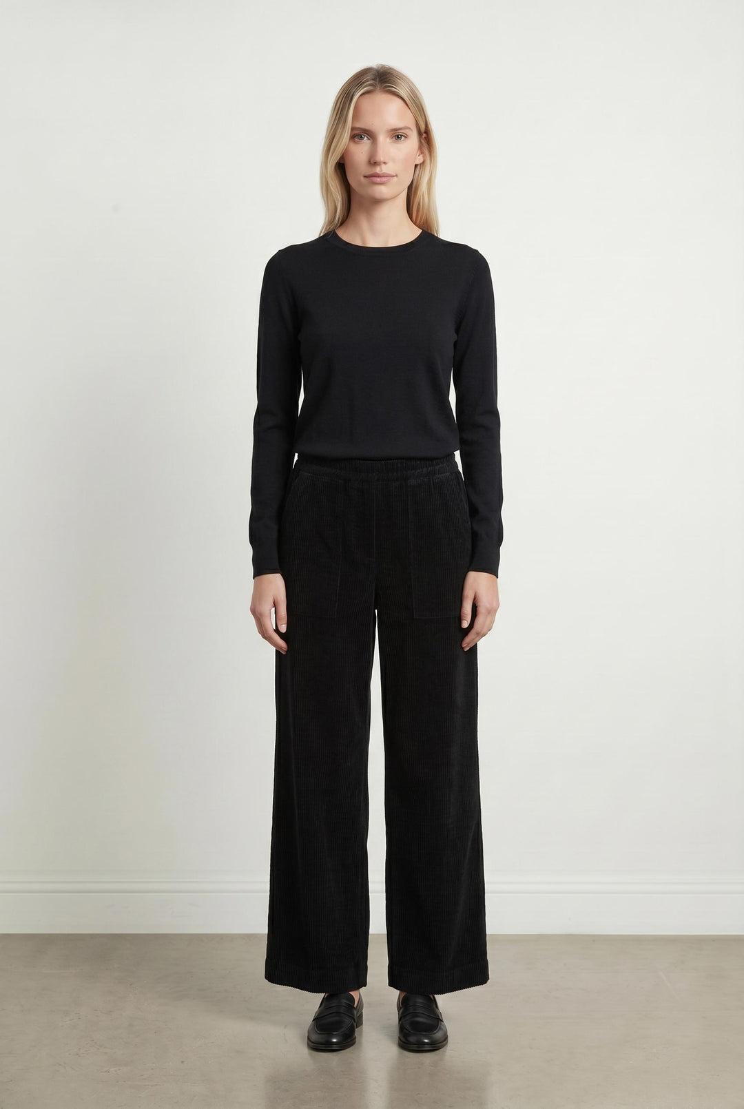 Pantalon Large Noir - Taille M/38 de la marque Weill | PARAD106915 - Vendu par Paradigme - Image 1