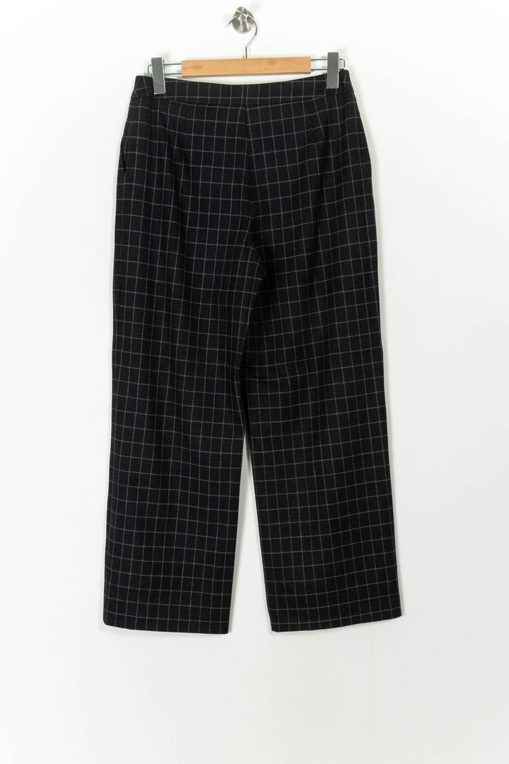 Pantalon à Carreaux Gris et Noir - Taille L/40 de la marque Weill | PARAD106918 - Vendu par Paradigme - Image 4