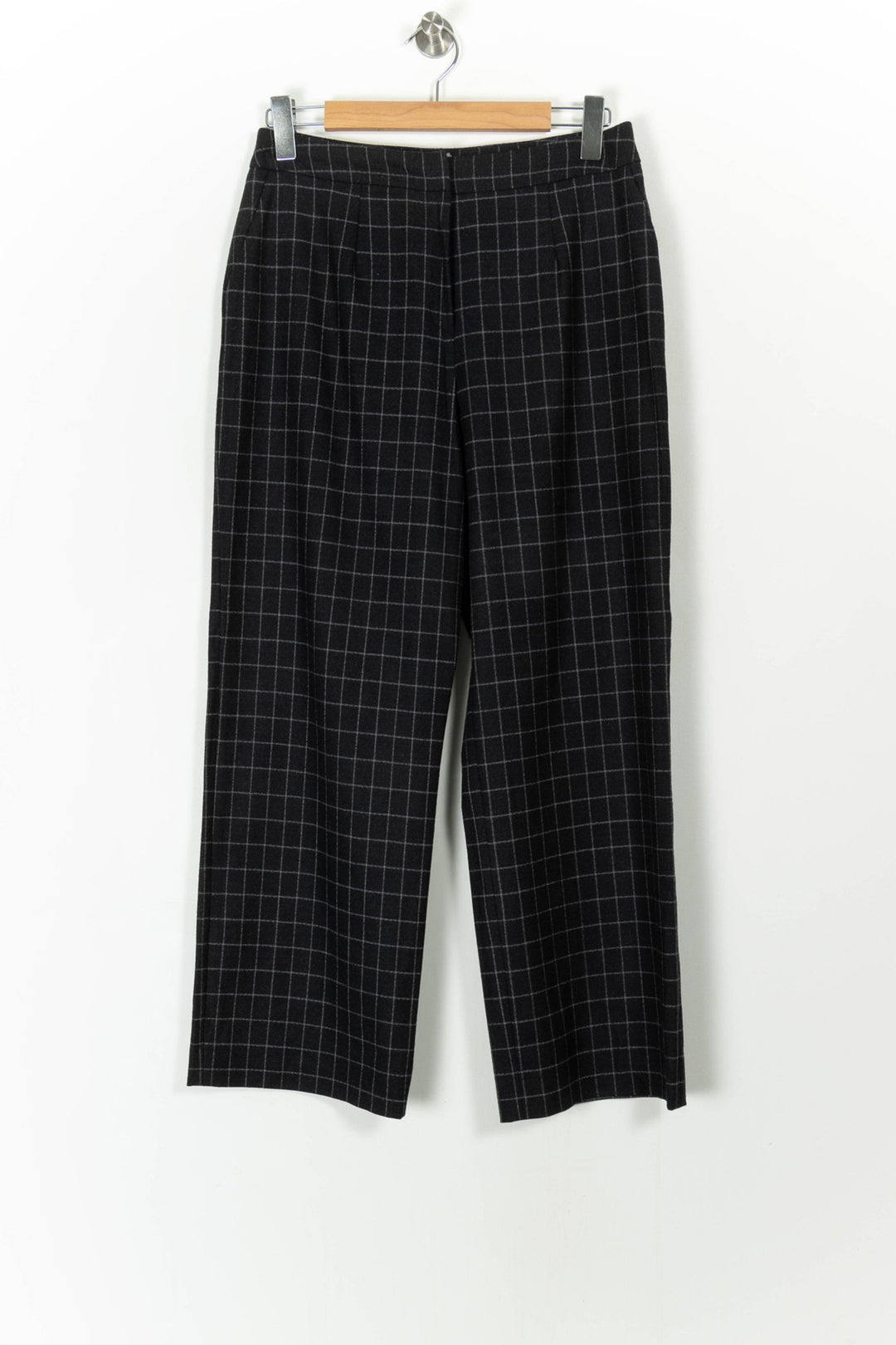 Pantalon à Carreaux Gris et Noir - Taille L/40 de la marque Weill | PARAD106918 - Vendu par Paradigme - Image 2