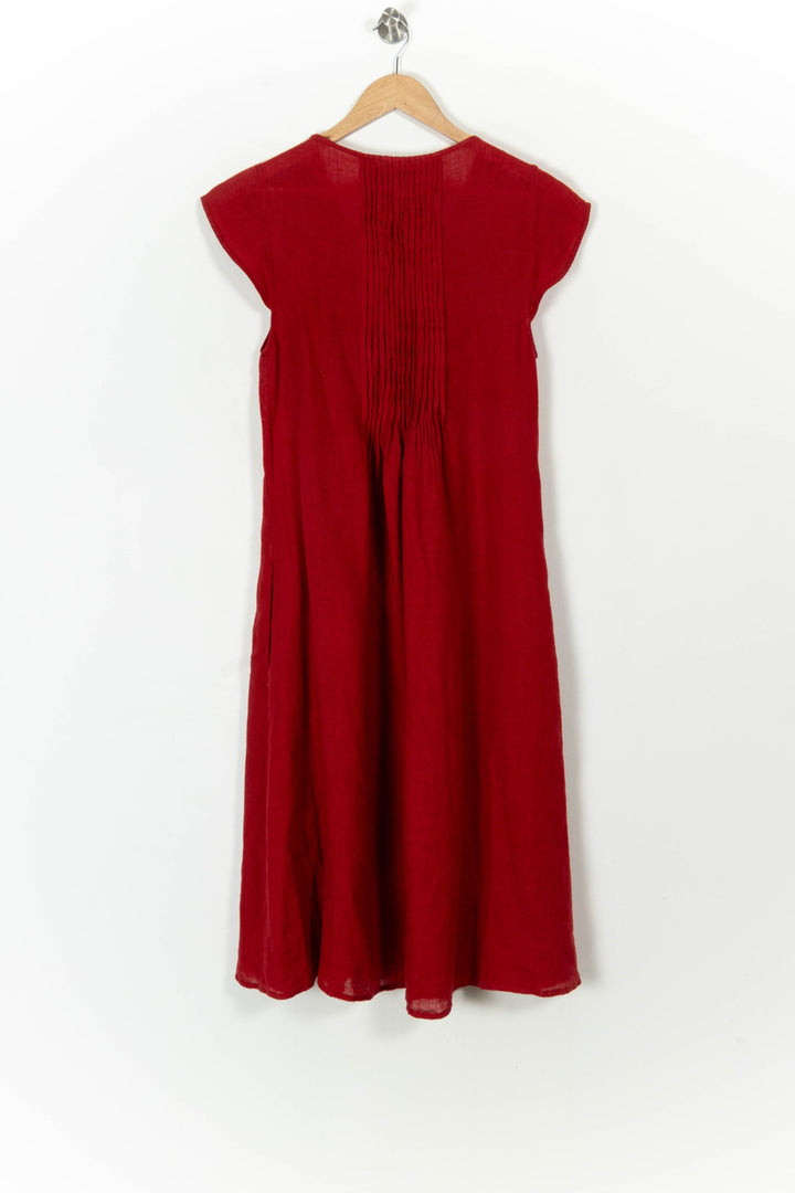 Robe Rouge - Taille M/38 de la marque Weill | PARAD106919 - Vendu par Paradigme - Image 4