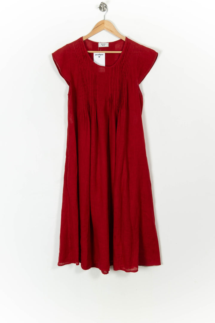 Robe Rouge - Taille M/38 de la marque Weill | PARAD106919 - Vendu par Paradigme - Image 2