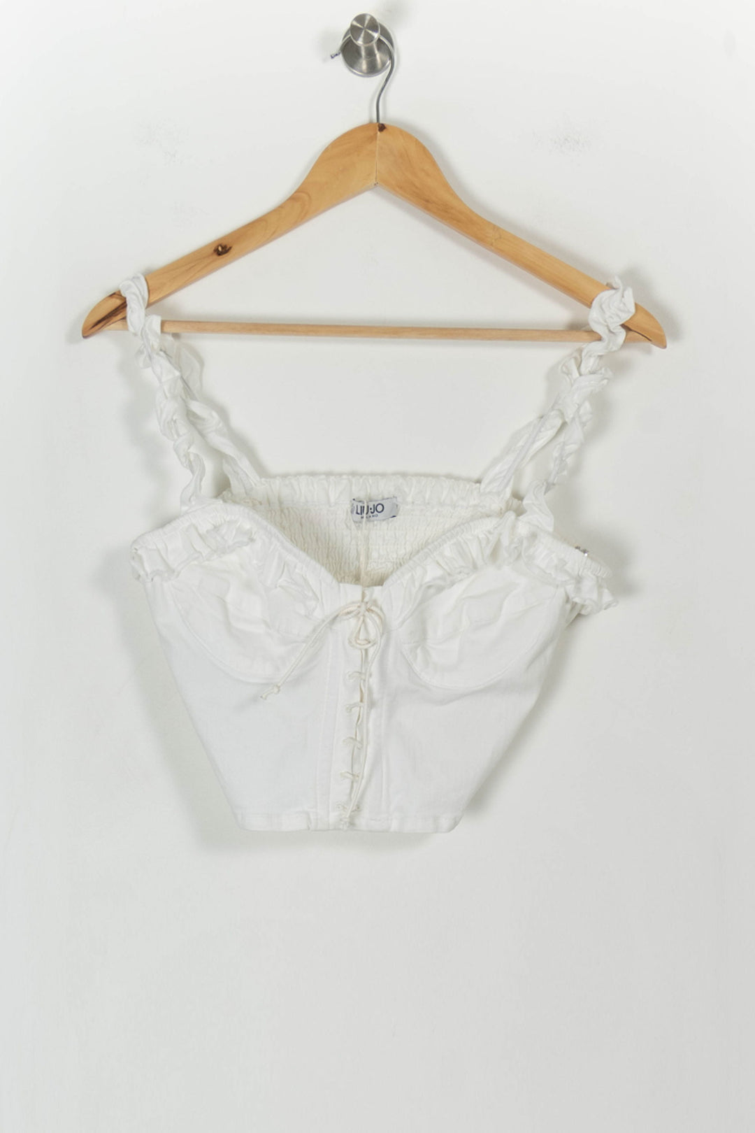 Corset Blanc - Taille M/38 de la marque Liu Jo | PARAD106924 - Vendu par Paradigme - Image 2