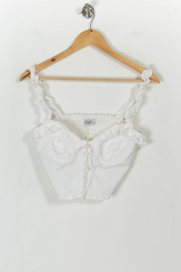 Corset Blanc - Taille M/38 de la marque Liu Jo | PARAD106924 - Vendu par Paradigme - Image 2