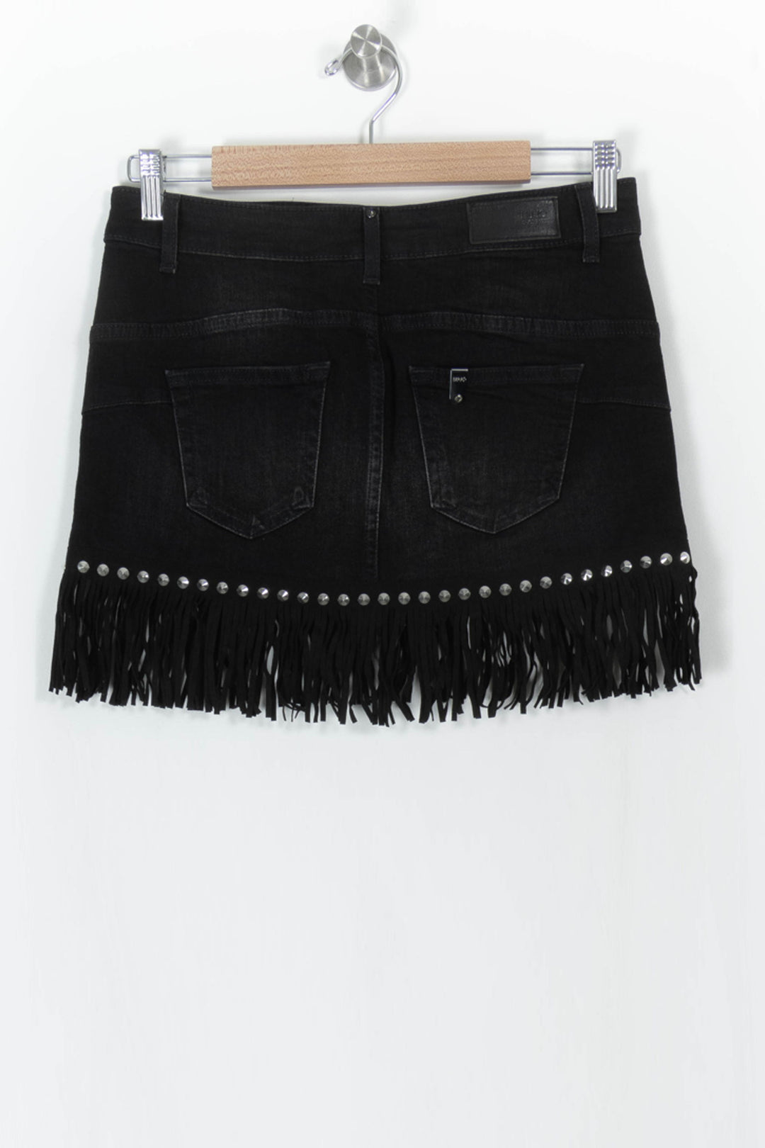 Jupe Courte Noire - Taille S/36 de la marque Liu Jo | PARAD106926 - Vendu par Paradigme - Image 4