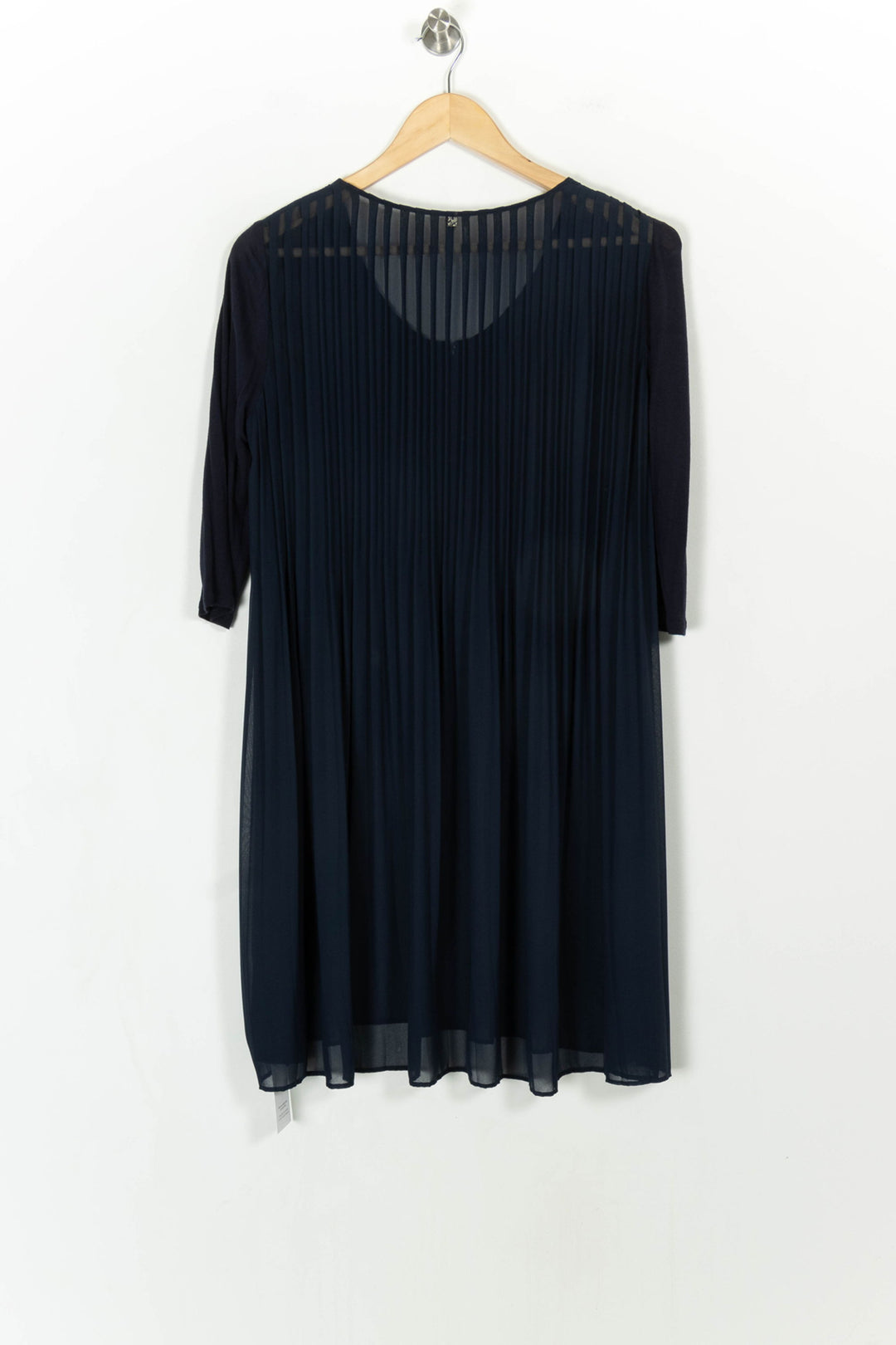 Robe Plissée Bleue - Taille M/38 de la marque I.Code | PARAD106927 - Vendu par Paradigme - Image 4