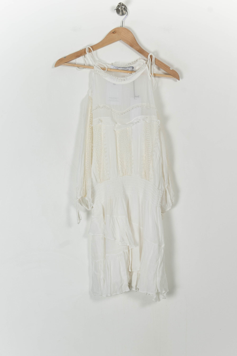 Robe Courte Blanche - Taille S/36 de la marque IRO | PARAD106928 - Vendu par Paradigme - Image 2