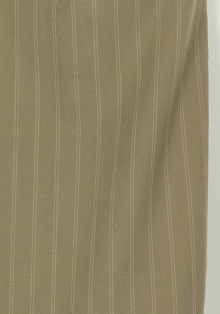 Jupe Droite Kaki - Taille L/40 de la marque Max Mara | PARAD106931 - Vendu par Paradigme - Image 3