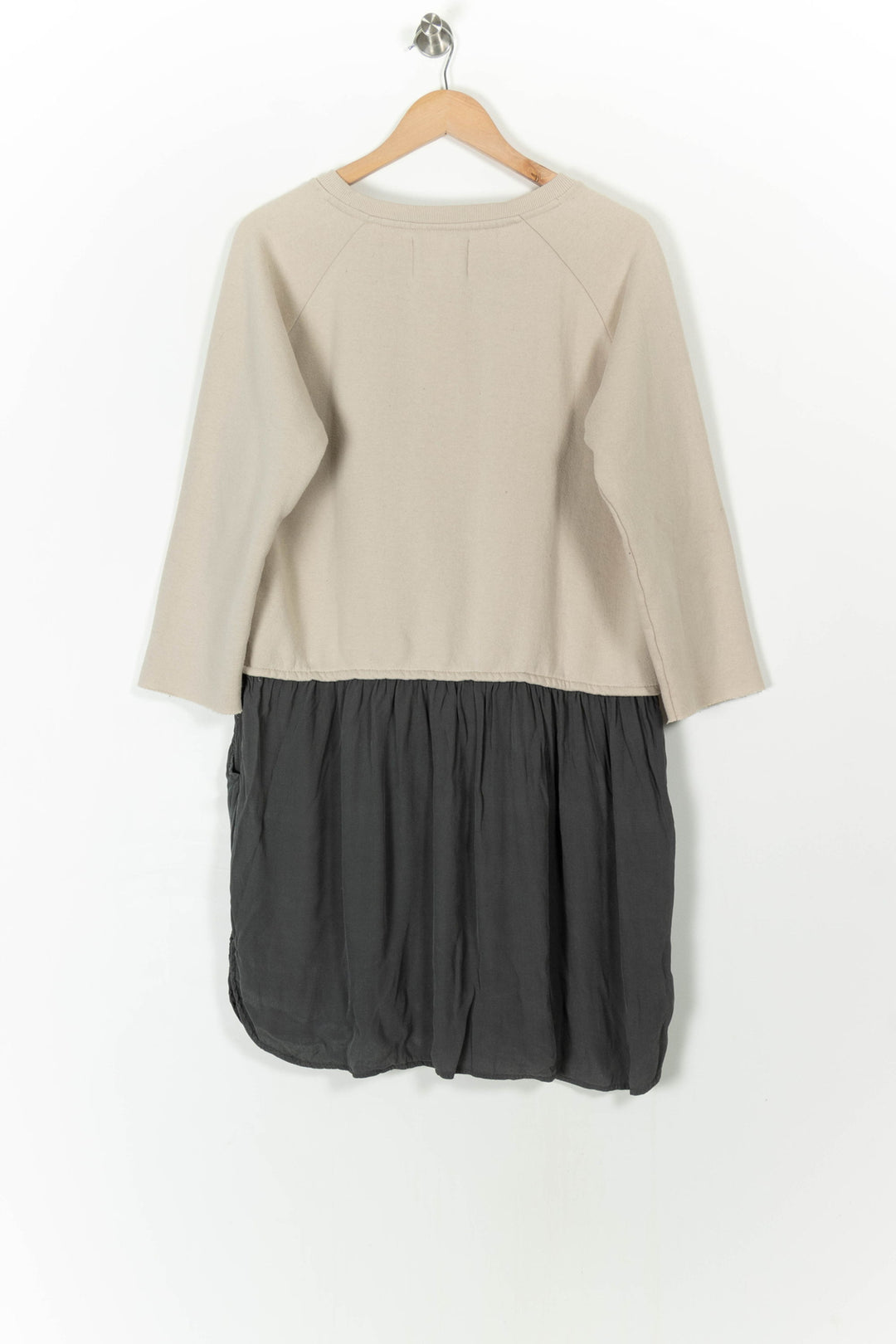 Robe Beige et Noire - Taille M/38 de la marque Léon & Harper | PARAD106935 - Vendu par Paradigme - Image 4