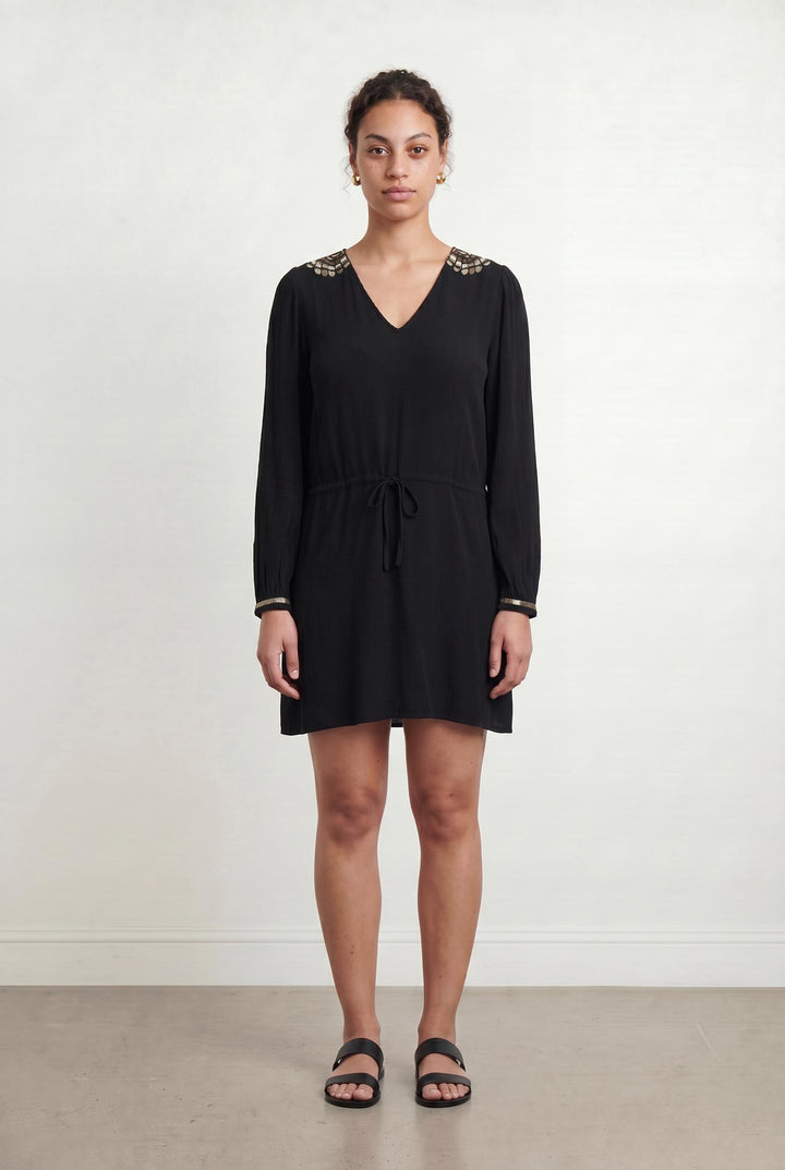 Robe Courte Noire - Taille L/40 de la marque Louizon | PARAD106939 - Vendu par Paradigme - Image 1